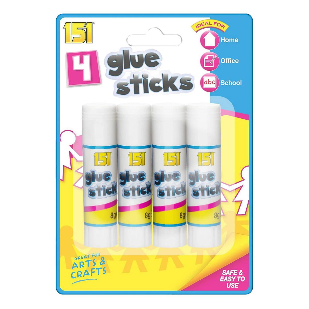 151 Adhesives Glue Sticks 4 Pack