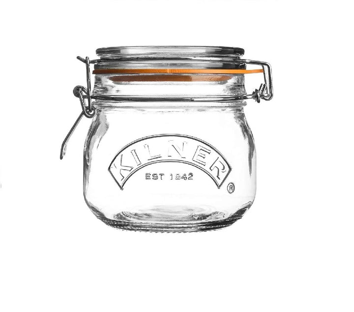 Kilner Clip Top Jar - Round 0.5L
