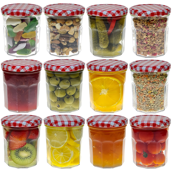 Glass Pot Menage Jar 324ml