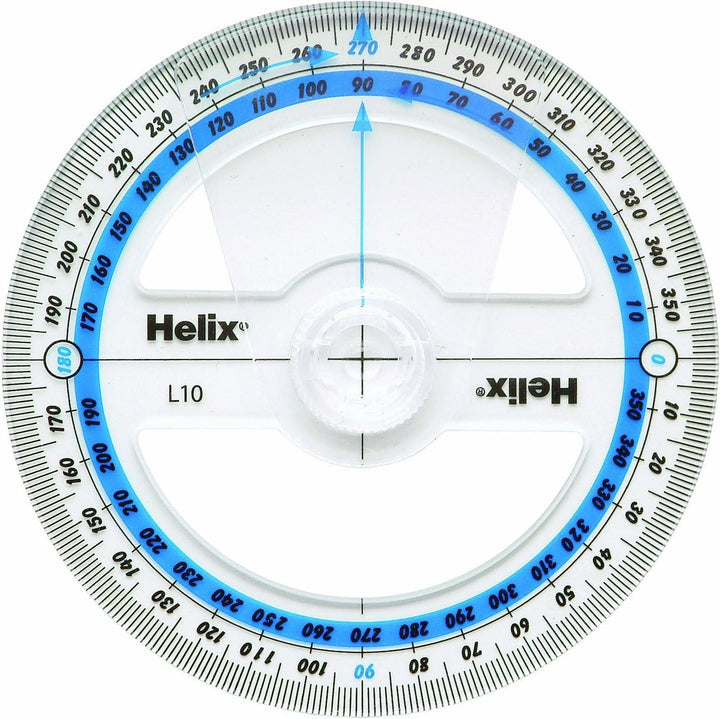 Helix 360 Degree Angle Measure