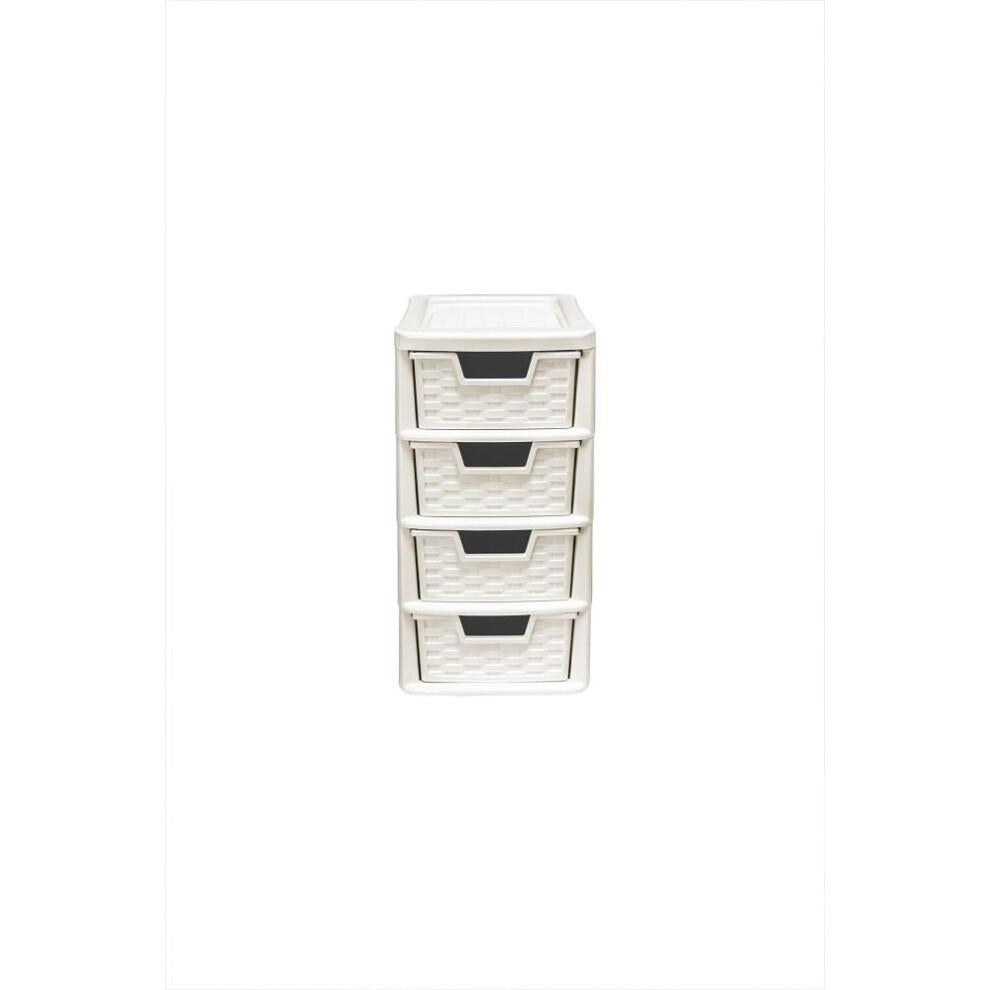 Thumbs Up 4 Drawer Small Tower Rattan