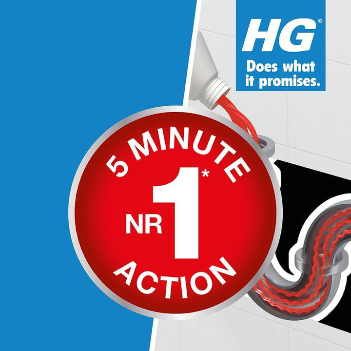 HG drain and plug unblocker 500ML