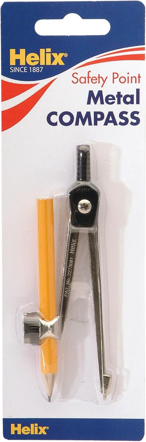 Helix Metal Compass And Pencil