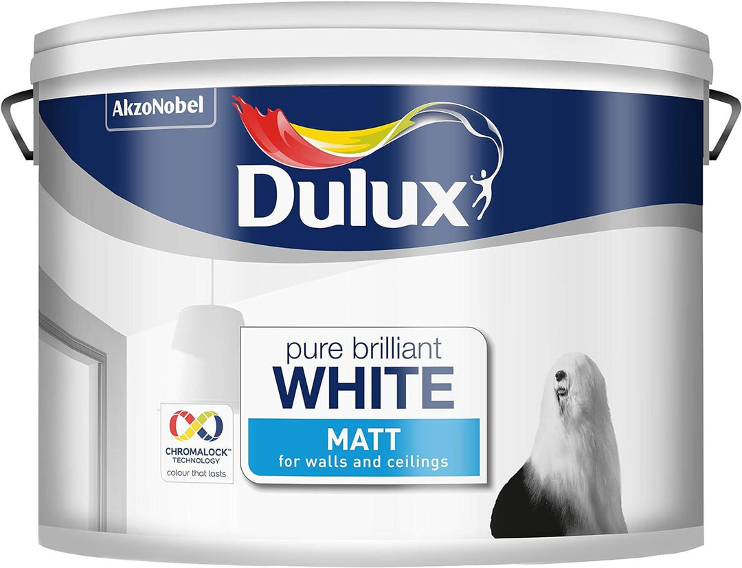 Dulux Matt 10L Pure Brilliant White