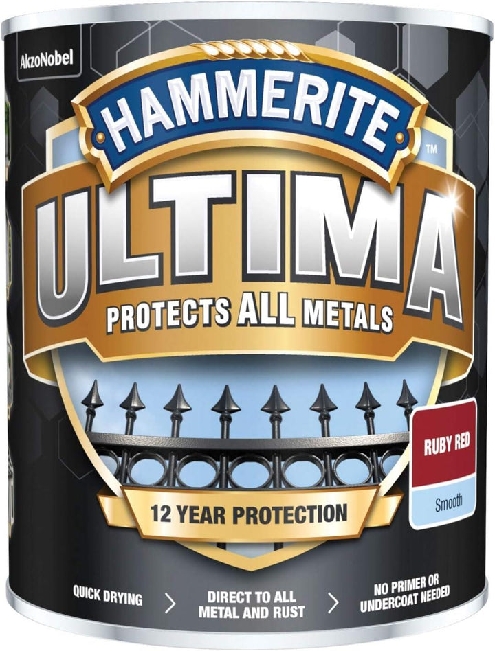 Hammerite Ultima Smooth Metal Paint