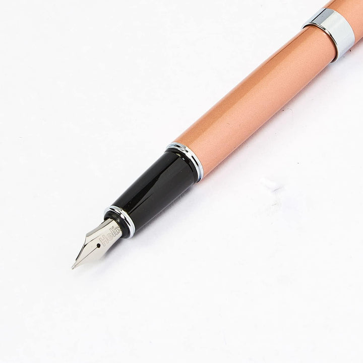 Helix Oxford Premium Fountain Pen Rose Gold