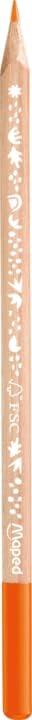 Maped Smiling Planet Natural Wood Coloured Pencils 12 Bright Colours Drawing Pencils