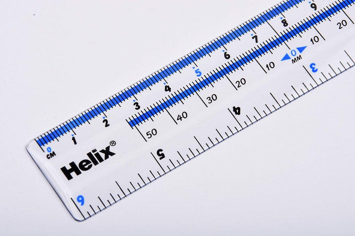 Helix Clear Ruler 6in/15cm