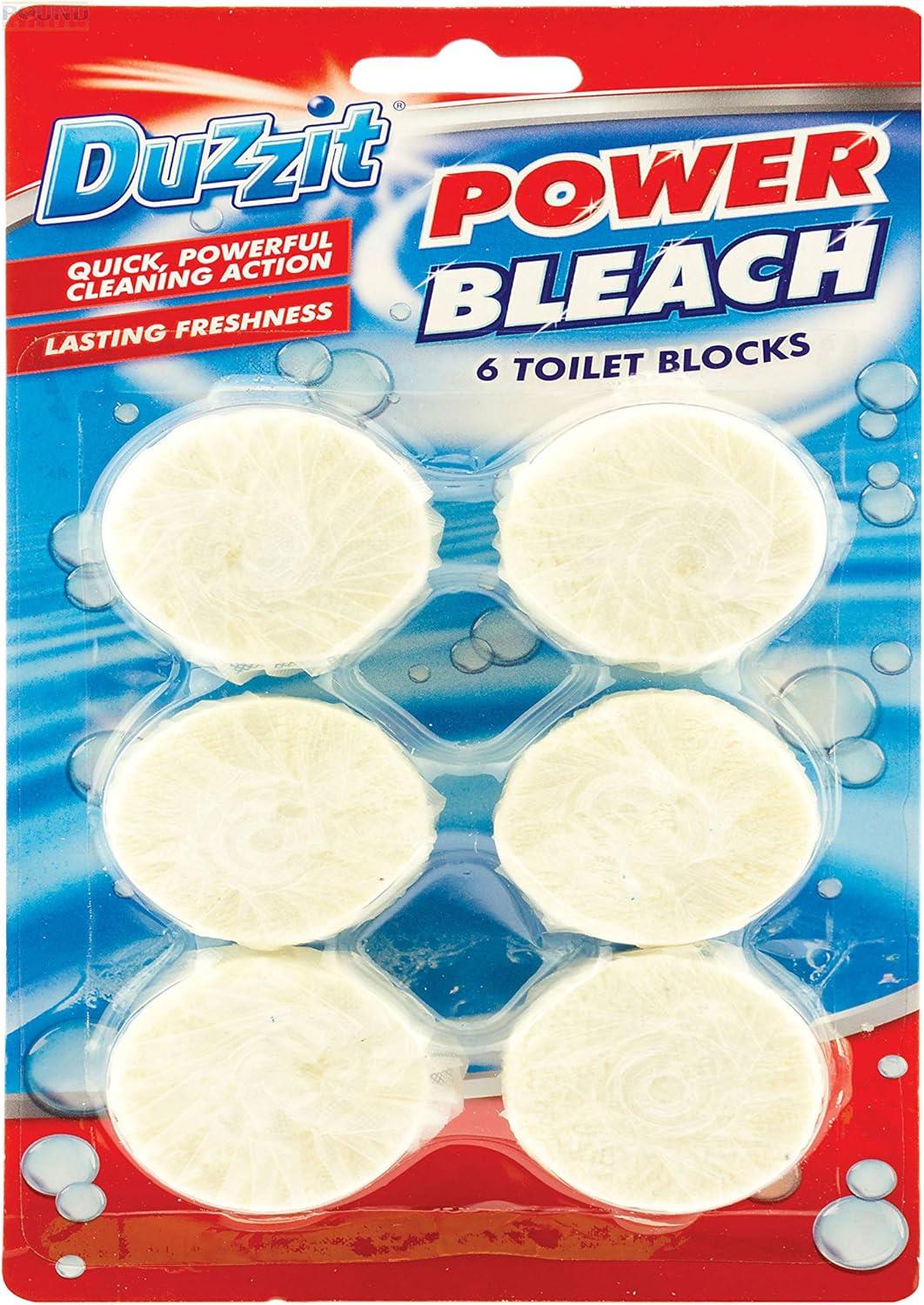 Power Bleach Toilet Block 6 Pack