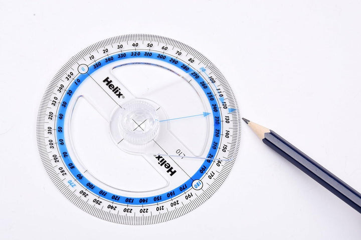 Helix 360 Degree Angle Measure