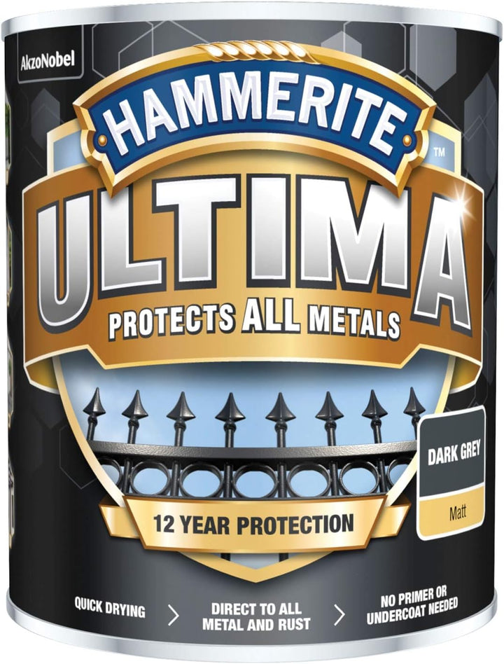 Hammerite Ultima Smooth Metal Paint