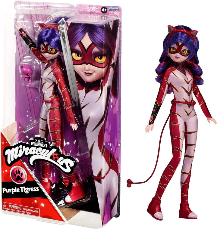 Miraculous 26CM Purple Tigress Fashion Doll