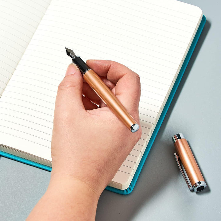 Helix Oxford Premium Fountain Pen Rose Gold
