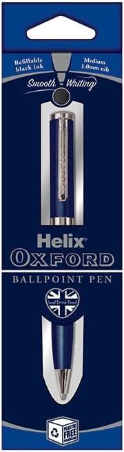 HELIX OXFORD BALLPOINT PEN BLACK INK