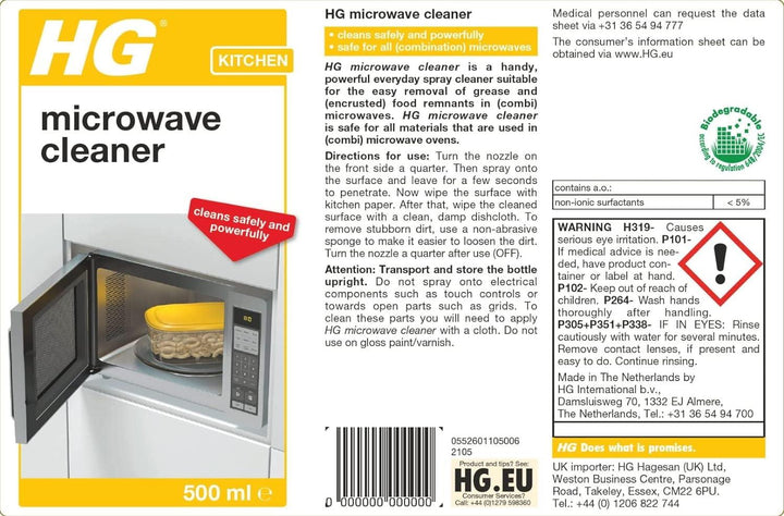 HG Microwave Cleaner 500ML