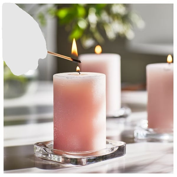 Ikea Scented Pillar Candle 30 Hr 3 Pack