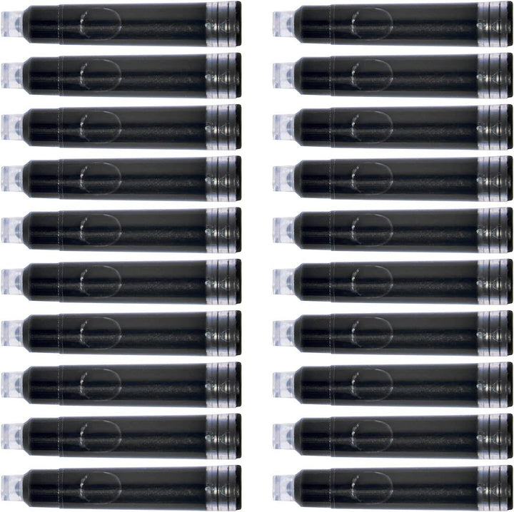 Helix Oxford Universal Blue Erasable & Black Refill Ink Cartridges Fountain Pen