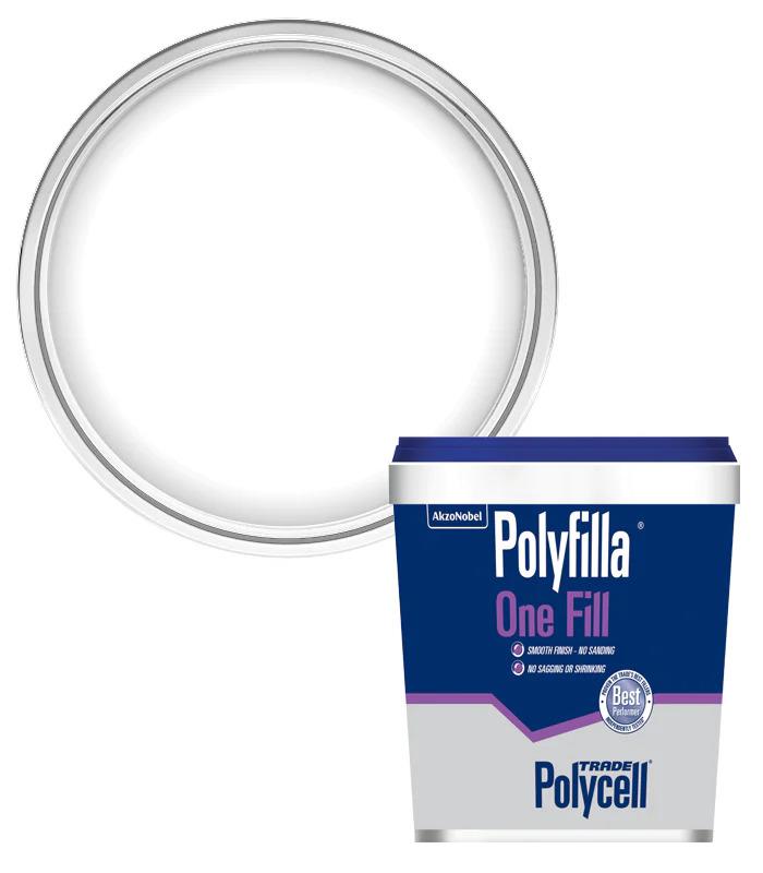 Polycell Polyfilla One Fill 1 Litre