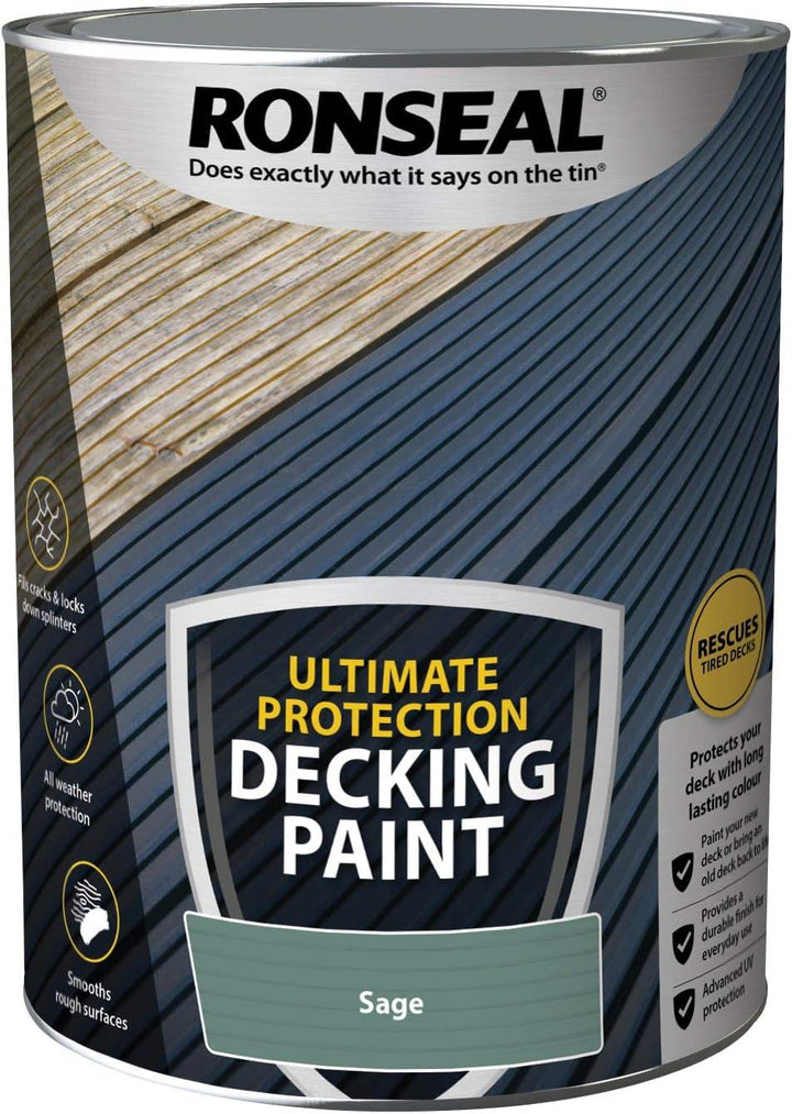 Ronseal Ultimate Protection Decking Paint & Stain