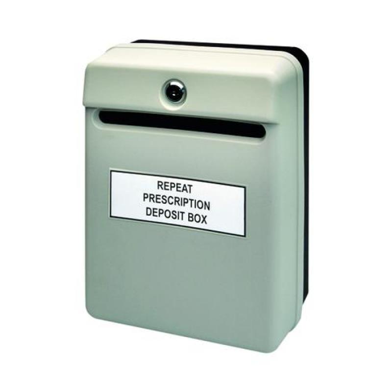 Helix Suggestion and Internal Post Box - Grey