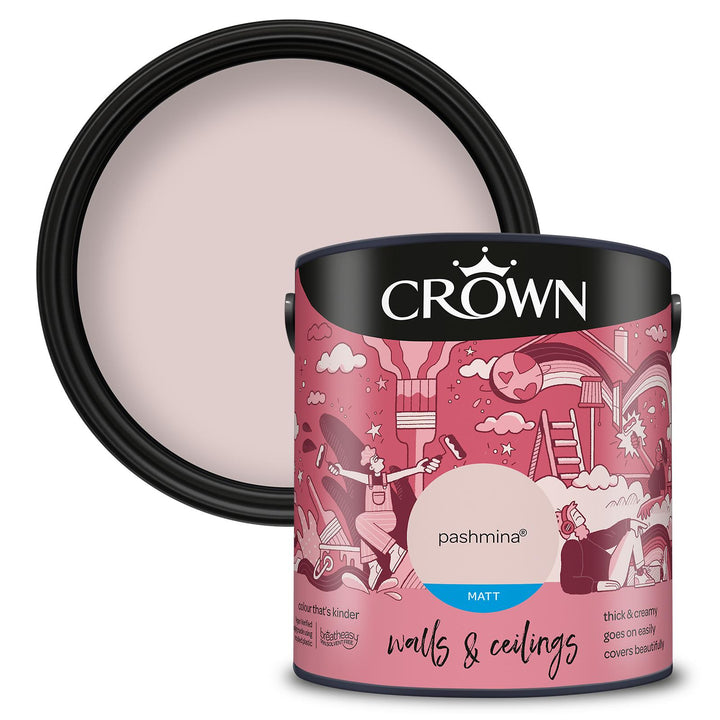 Crown Walls And Ceilings Matt 2.5L