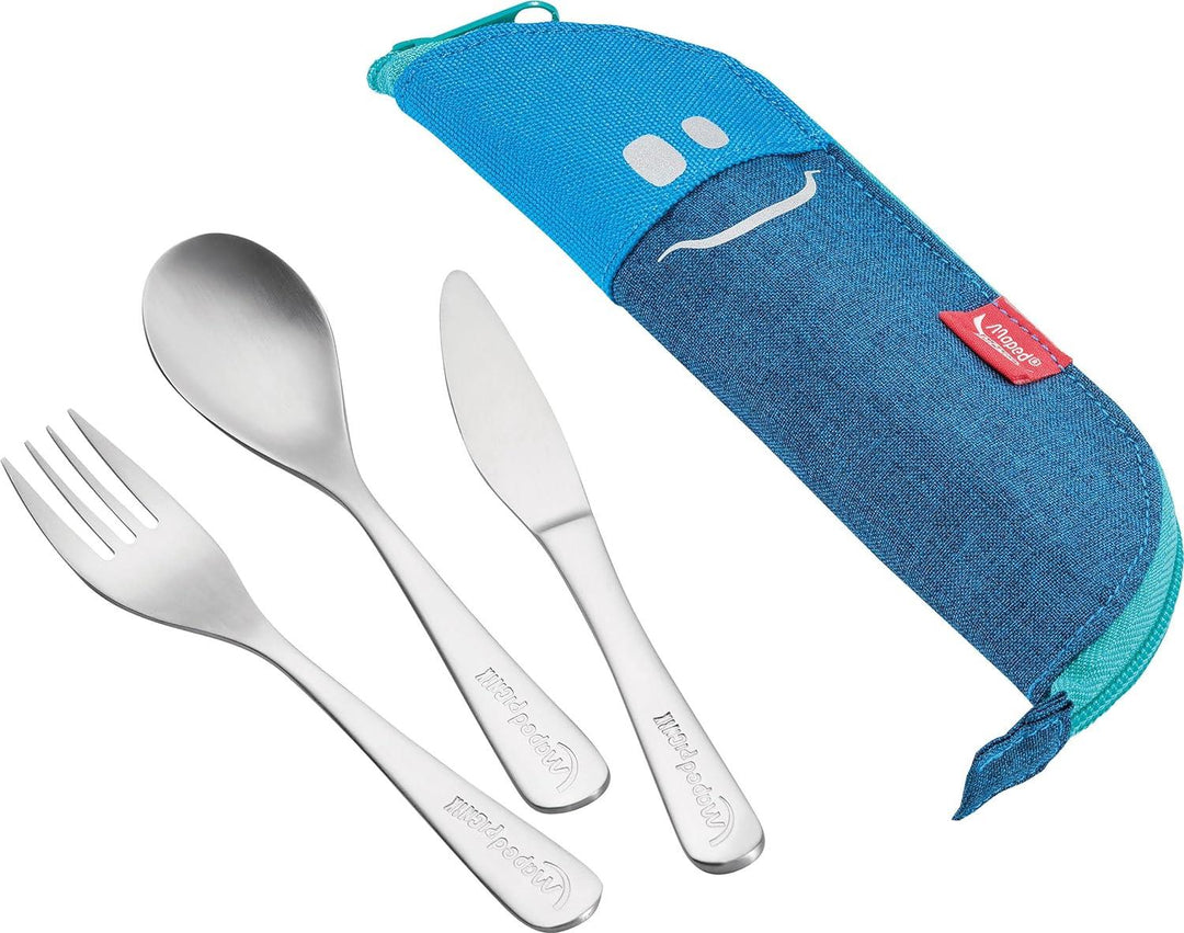 Maped PICNIK Concept Kids Travel Cutlery Set 3-Piece Blue