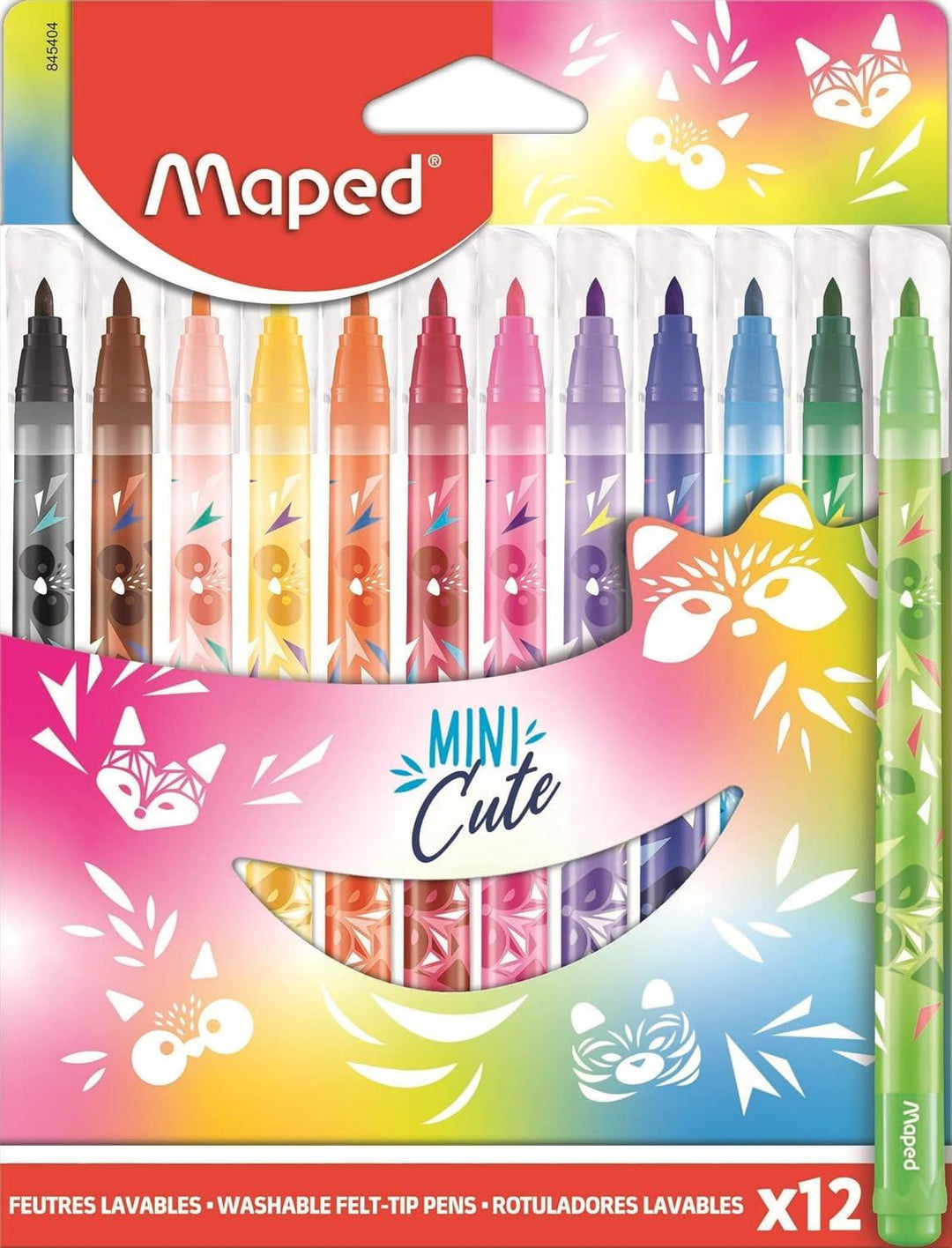 Maped Mini Cute felt tip pens 12 pk