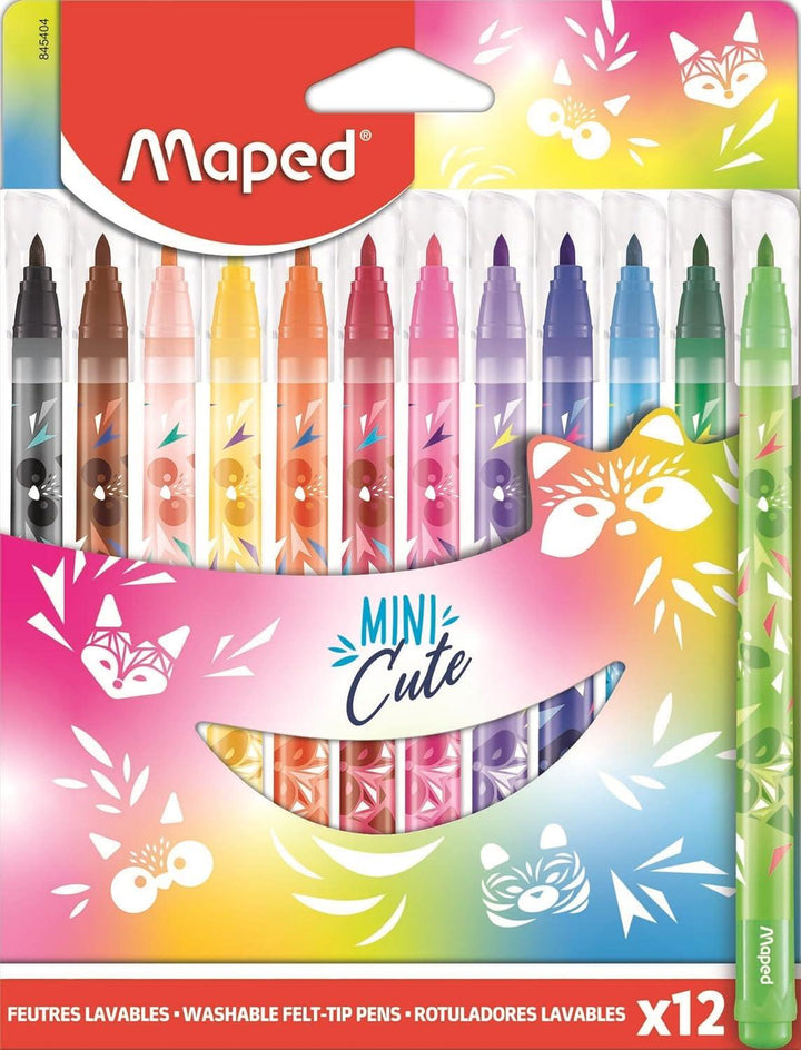 Maped Felt Tips Mini Cute Felt Tip Pens