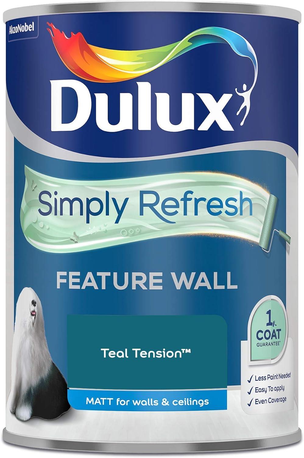 Dulux Simply Refresh Feature Wall Matt Emulsion Paint 1.25L