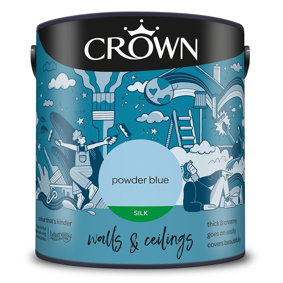 Crown Walls And Ceilings Silk 2.5L