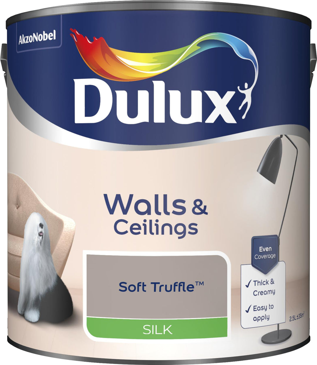 Dulux Matt and Silk Emulsions 2.5L