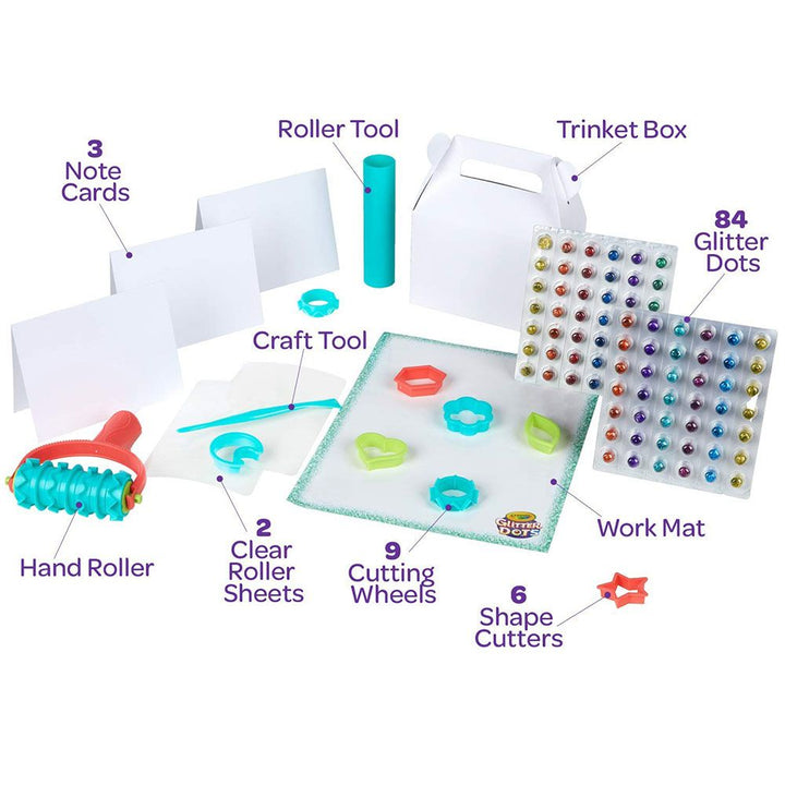 Crayola Glitter Dots Sparkle Station, Multi-Coloured