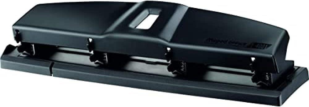 Maped Office Essentials Four Hole Metal Hole Punch, 28 cm