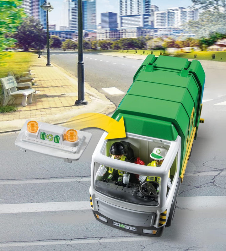 Playmobil 71234 City Life Recycling Truck