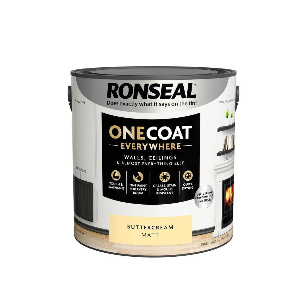 Ronseal One Coat Everywhere Matt Paint 2.5L