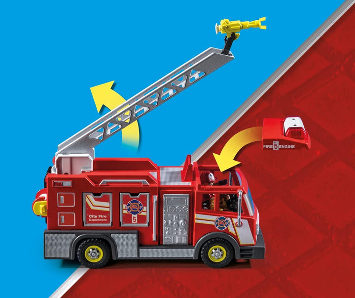 Playmobil City Action Rescue Fire Truck - 71233