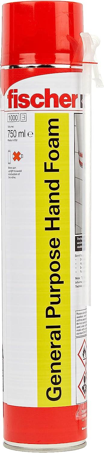 Fischer General Purpose Hand Foam 750ML