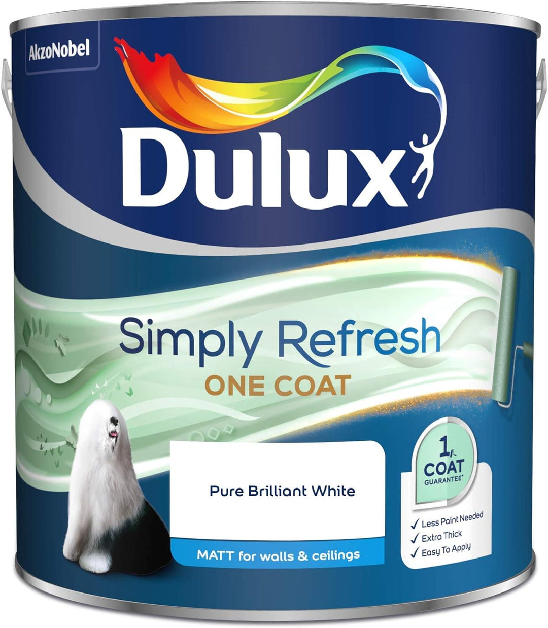 Dulux Simply Refresh Matt Emulsion Paint-2.5L