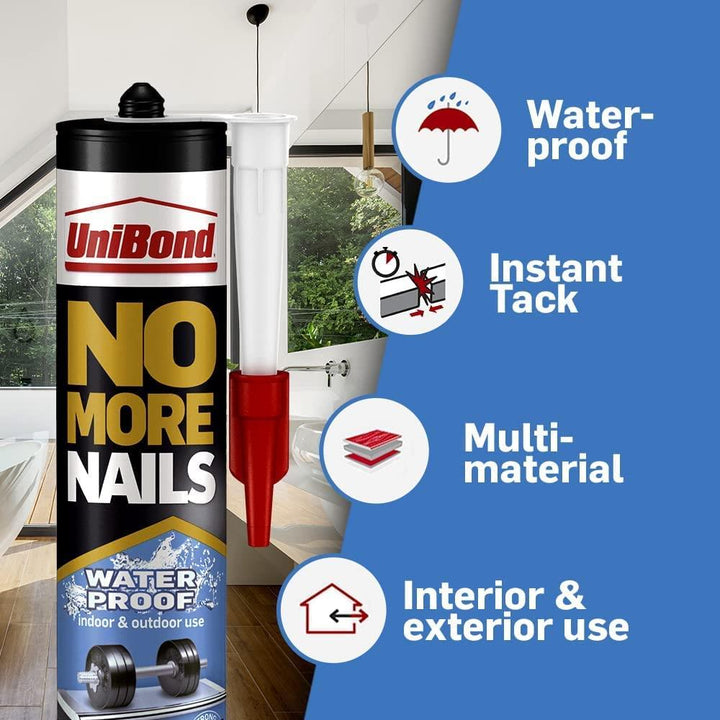 UniBond No More Nails Waterproof Cartridge Standard