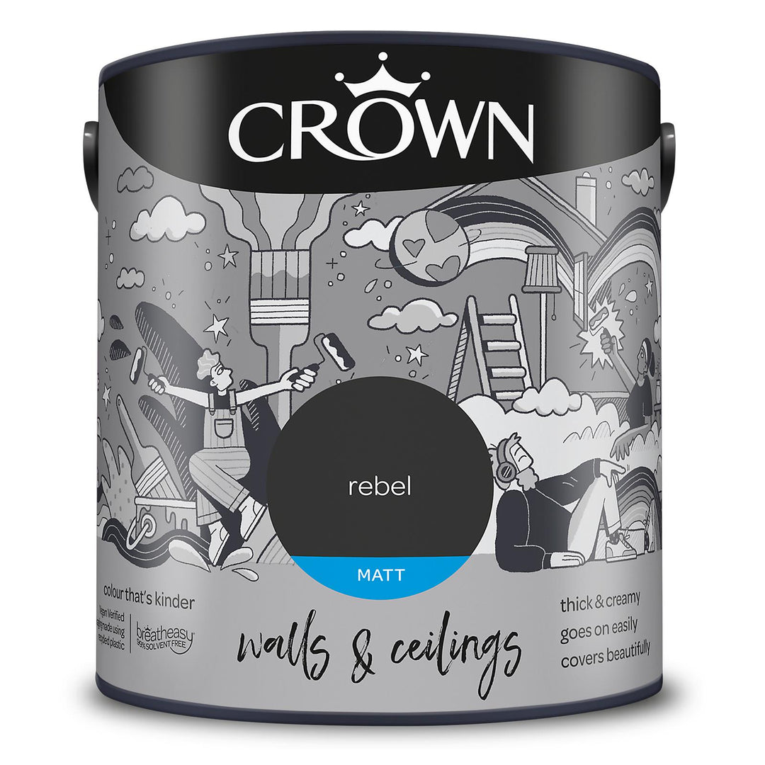 Crown Walls And Ceilings Matt 2.5L