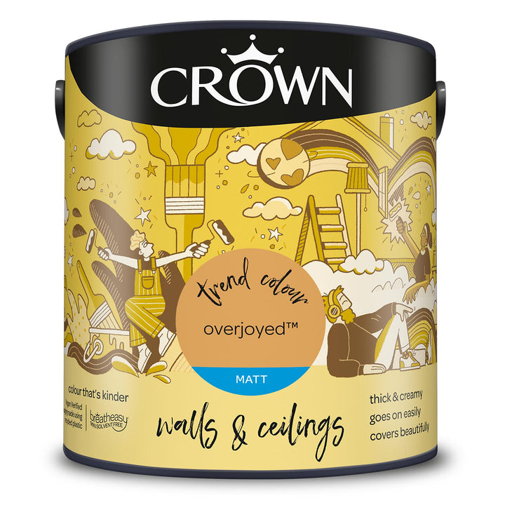 Crown Walls And Ceilings Matt 2.5L