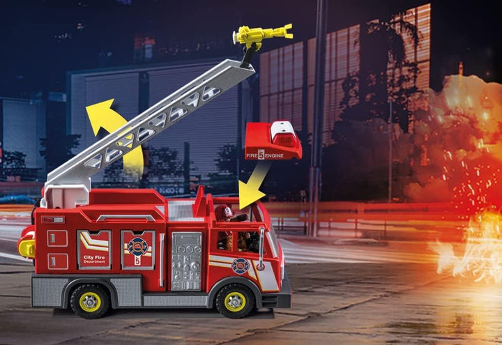 Playmobil City Action Rescue Fire Truck - 71233