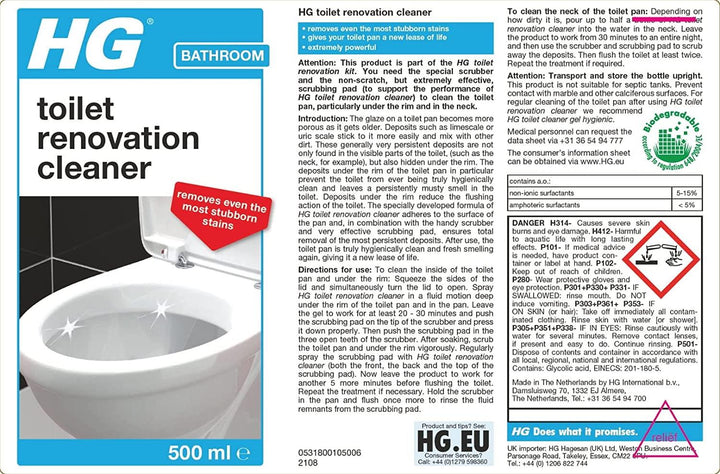 HG Toilet Renovation Kit 500ML