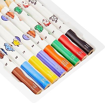 Crayola My First Jumbo Easy Decorated Grip Colouring Pencils Pack of 8