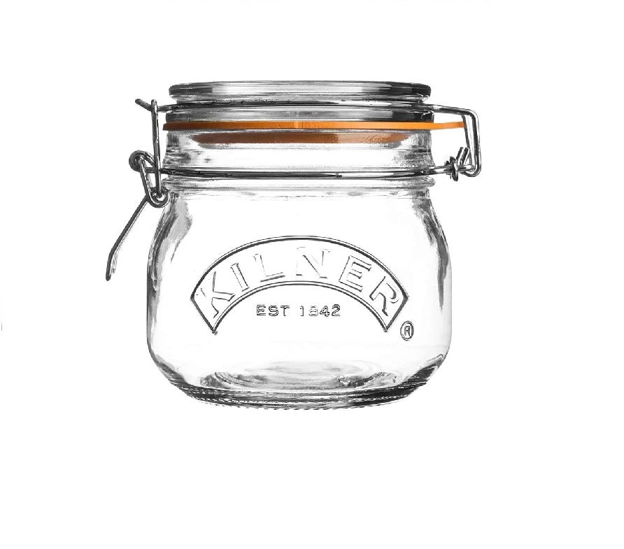 Kilner Clip Top Jar - Round 0.5L