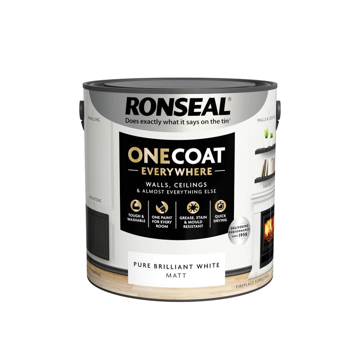 Ronseal One Coat Everywhere Matt Paint 2.5L