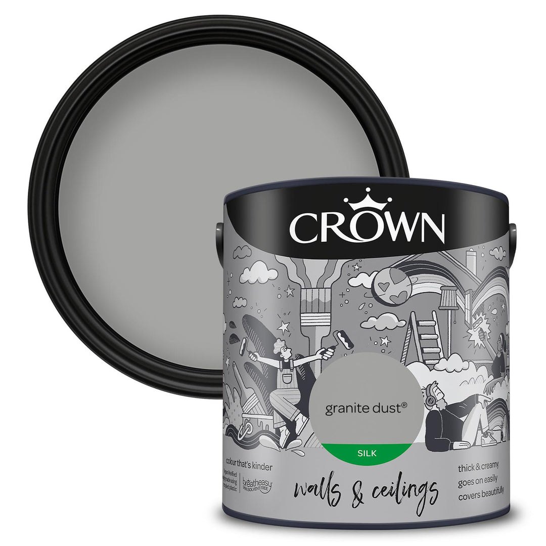 Crown Walls And Ceilings Silk 2.5L