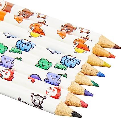 Crayola My First Jumbo Easy Decorated Grip Colouring Pencils Pack of 8