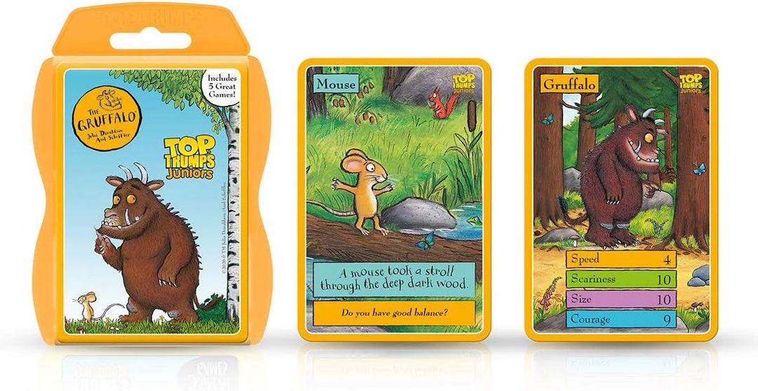 The Gruffalo Top Trumps Junior Card Game