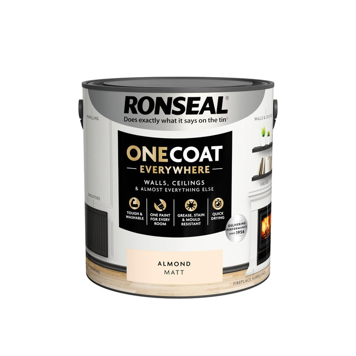 Ronseal One Coat Everywhere Matt Paint 2.5L